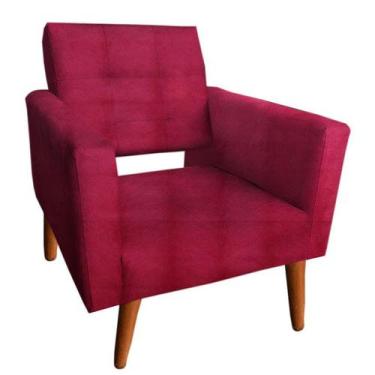 Imagem de Poltrona Vanessinha Infantil Vermelho  - MOVEIS AGUIAS