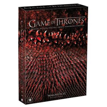 Imagem de DVD Box - Game of Thrones 1ª a 4ª Temporada - Warner Bros