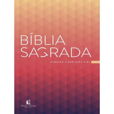 Imagem de Bíblia Acf Prisma Coral, Brochura, Econômica