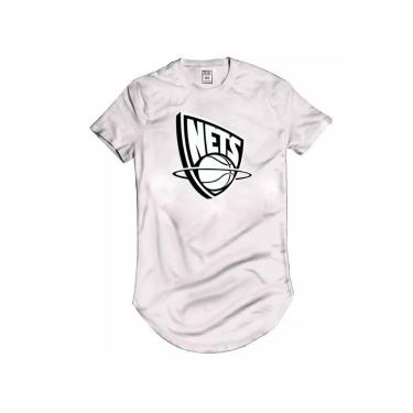 Imagem de Camiseta Longline New Jersey Kidd Carter Brooklyn Basquete