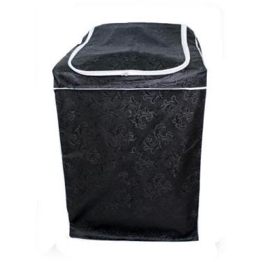 Imagem de Capa Maquina De Lavar Com Zíper Brastemp Ge Colormaq Preto - Ribercapa