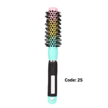 Imagem de Escova Profissional Cabelo Térmica Cerdas ceramica Javali Nylon gradie