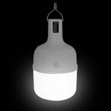 Imagem de Lampada Emergencia Led Recarregavel Usb 48w Usb Cor Branco Frio - DURA