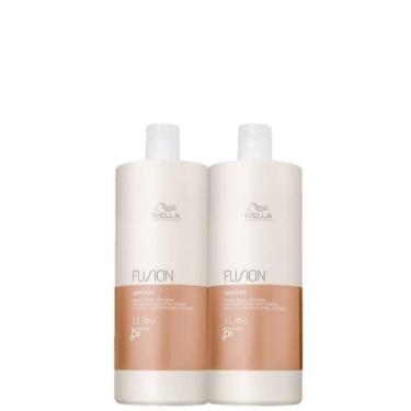 Imagem de Kit Wella Professionals Fusion - Shampoo 1L (2 Unidades)