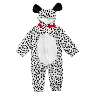 Imagem de HollyHOME Baby Romper Dalmatian Puppy OneSize for Kids One Piece Dog Sleeping Wear Cosplay Costume