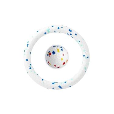 Imagem de LOLPIP 【Pacote com 2】 Brinquedos de bola de cachorro Magic Ray e brinquedos de anel