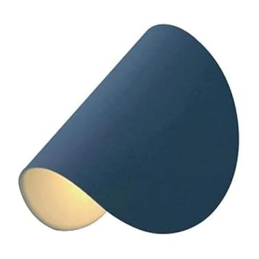 Imagem de Luminárias de parede Nordic Creativity Hardware Macarons Fonte de luz LED Arandelas de parede para corredor Giratórias para ajustar a direção Luz de parede de cabeceira para quarto para bar