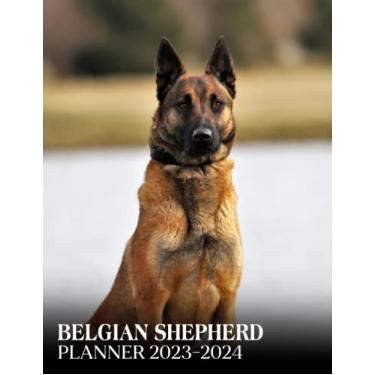 Imagem de Belgian Shepherd 2023-2024 Monthly Planner: Belgian Shepherd Monthly Daily Planner 2023-2024, Weekly And Monthly Planner Planner Christmas Gifts For Men Women Dad Mom Student Teacher