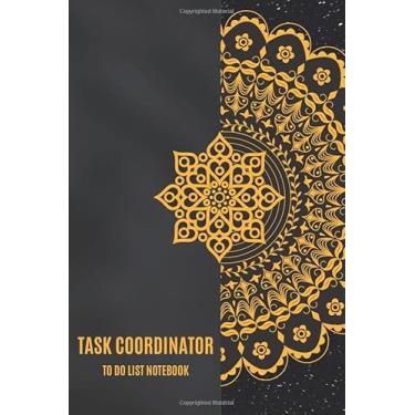 Imagem de Task Coordinator: Things To Do List Notebook - 6 x 9 inches (Pocketbook Notepad) - Art Cover