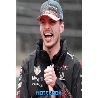 Imagem de Notebook : Max Verstappen Notebook Journal Diary For Any Occasion Gifts in Work Office, Home, School, Thankgiving Notebook #263