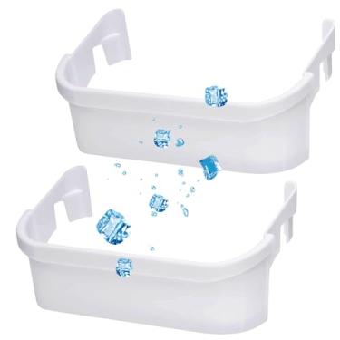 Imagem de 2 PACOTES 240351601 Geladeira Freezer Porta Bin Prateleira Lateral Compatível com Kenmore Frigidaire Geladeira