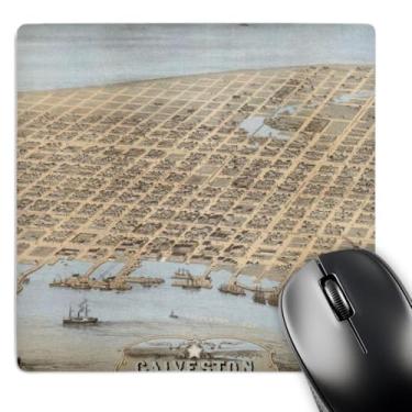 Imagem de 3dRose Mouse pad LLC 20 x 20 x 0,63 cm, Galveston (mp_16501_1)