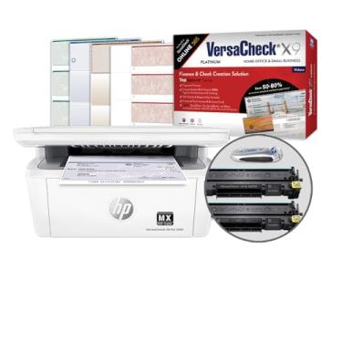 Imagem de VersaCheck HP Laserjet M140 MXE MICR Impressora All-in-One X9 Platinum 5-User Check Printing Software Bundle