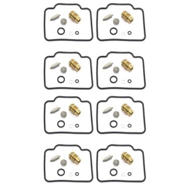 Imagem de Kit de reparo de carburador de motocicleta junta de assento de agulha flutuante para peças de reposição GSX1100F Katana 1988-1993 GSX1100 GSX 1100 F (2 conjuntos)