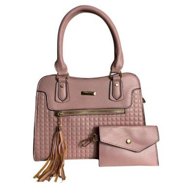 Imagem de Bolsa Feminina Média Preta TRansversal Ombro Couro Social!!! - Outra, 