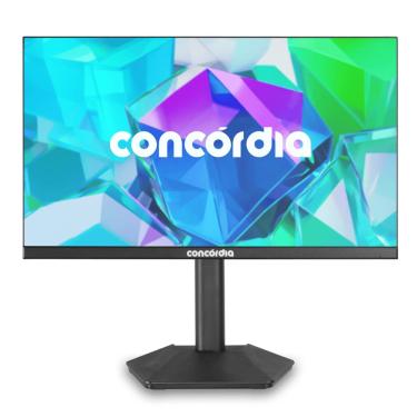 Imagem de Monitor Concórdia P2404 23,8`` IPS HDMI DP VGA  e 4 USB 3.2  Com Ajuste de Altura e Rotação