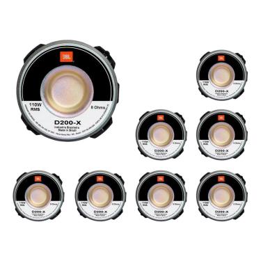 Imagem de 8 Driver Jbl Selenium D200-x 110w Rms D200 Corneta 8 Ohms