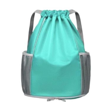 Imagem de menolana Bolsa de natação bolsa de mochila mochila de bolsa de bolso de bolso à prova de mochila à prova d'água para piscina de praia nadadores de equipamentos, Verde