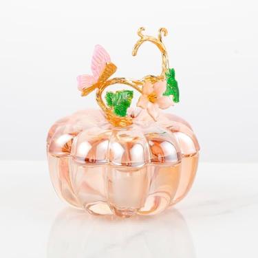 Imagem de Qianwei Caixa de anel de cristal em forma de abóbora (champanhe)