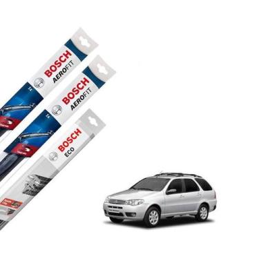 Imagem de Kit Limpador Parabrisa Bosch Palio Adventure - Aerofit + Eco