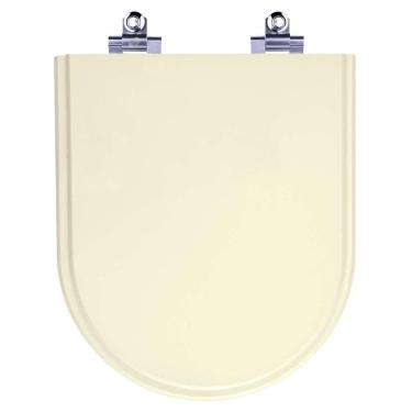 Imagem de Tampa De Vaso Sanitário Com Amortecedor Belle Epoque Creme Para Bacia Deca