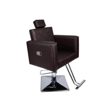 Imagem de Poltrona/Cadeira EVIDENCE Hidráulica Reclinável Base Quadrada para Sal