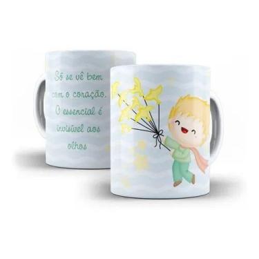 Imagem de Caneca Porcelana Coleção O Pequeno Príncipe 05 - Villa Caneca