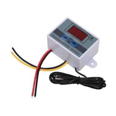 Imagem de XH W3001 Controlador de Temperatura Digital Termostato Switch de Alta Precisão Controle de Incubação de Incubação de Ar Condicionado Branco (110-220V/1500W)