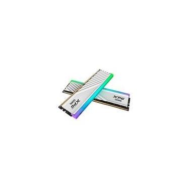 Imagem de Memória RAM XPG Lancer Blade, 16GB(2x8GB), RGB, DDR5, 6000MHz, Dual Tray, CL48, Branco - AX5U6000C4816G-DTLABRWH