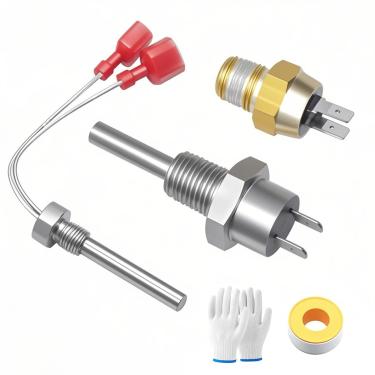 Imagem de Rayesyth 42001-0053S Termistor 42001-0063S Interruptor de limite alto 42002-0024S Sensor de combustão de pilha compatível com Pen-tair Sta-Rite MasterTemp e Max-E-Term aquecedores elétricos de piscina