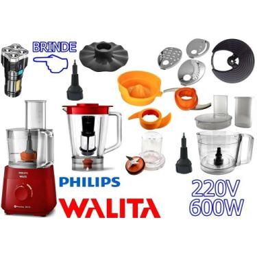 Imagem de Multiprocessador 220V 600w com 16 Itens com 2 Anos Garantia com cortes