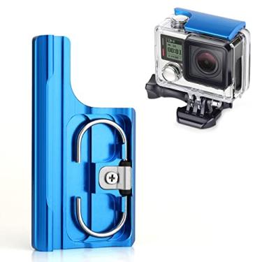 Imagem de Kit de acessórios de extensão de braço e suporte de grampo SOONSUN para câmeras GoPro Hero 6/5/4/Session/3+/3/2/1, Azul