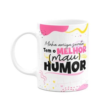 Imagem de Caneca - Minha amiga secreta tem o melhor mau humor - JPS INFO