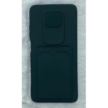 Imagem de Capinha Silicone Compativel Xiaomi Redmi Note 9T 6.53 Porta Cartão Vel