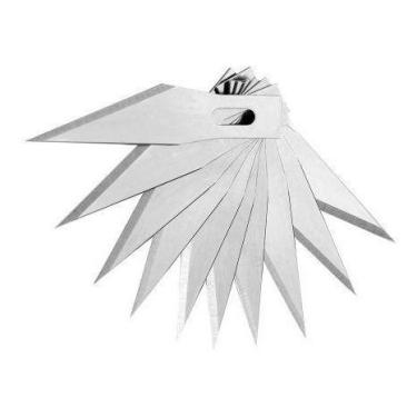 Imagem de Lâmina De Reposição N.11 Estilete De Precisão 30 Unidades - Alpha Web 