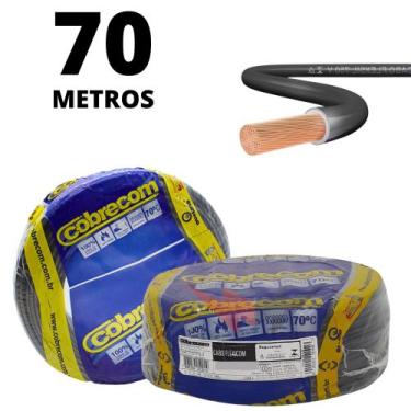 Imagem de Cabo 4,0mm Instalação Interna De Energia Antichama 70 metros  - cobrec