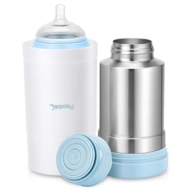 Imagem de Papablic Aquecedor de mamadeira portátil para viagem Plus com grande capacidade, 510 g