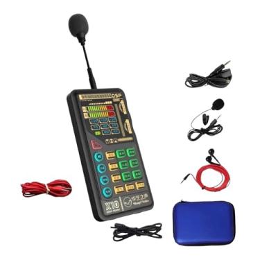 Imagem de Milageto Placa de som digital Mixer de áudio Interface de áudio Podcast Equipamento Pacote para