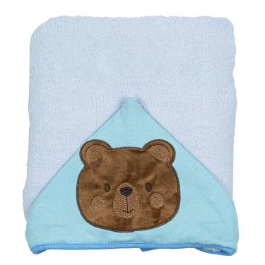 Imagem de Toalha de Felpa com Capuz 67 cm x 90 cm Baby Joy