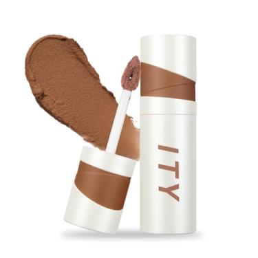 Imagem de ITY Batons Com Acabamento Fosco Aveludado, Mousse De Argila Texturizada, Tom Nude, Disfarça Linhas Expressão, Pigmentação Rica, 0,14 Oz (4G), Cor Damasco