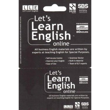 Imagem de Let`s Learn English Card - For Business - Upper-Intermediate (6 Months)