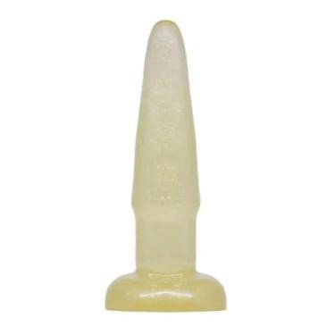 Imagem de Plug Anal Silicone 11 X 2,5Cm Brinquedo Anal Pequeno para Iniciantes Prazer Intenso e Dilatação