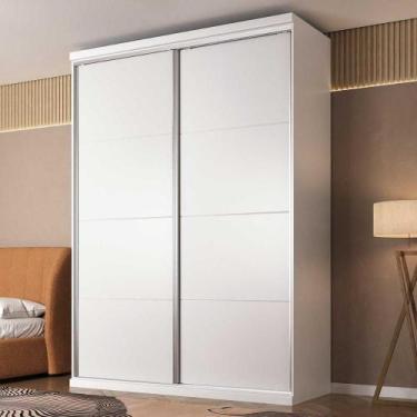 Imagem de Guarda Roupa 1,74m 2 Portas de Correr 3 Gavetas 100% MDF - Mambel Q, B