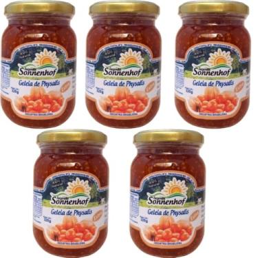 Imagem de 5 Geleia Extra de Physalis - 320g - Fazenda Sonnenhof