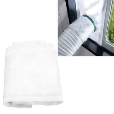Imagem de Asixxsix Kit de Vedação de Porta Deslizante Portátil do Ar -Condicionado, Kit de Vedação de Ventilação Portátil de Ar Condicionado para o Kit de Vedação de Ventilação para AC Portátil e (25 * 232cm)