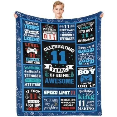 Imagem de Presentes para meninos de 11 anos, presentes de aniversário para meninos de 11 anos, ideias de presente de nascimento para meninos de 11 anos, cobertor para adolescentes 127 x 152 cm, decorações de