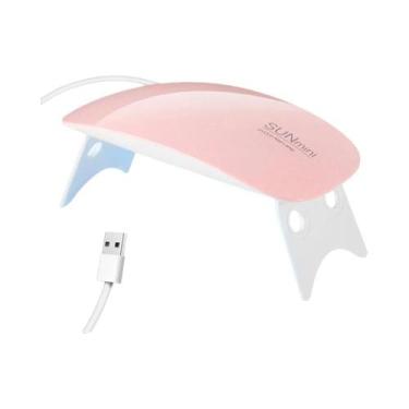 Imagem de Lâmpada LED Portátil Para Unhas, Secador De Luz UV Em Gel Para Mulhere