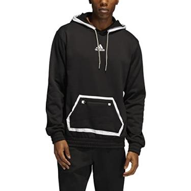 Imagem de adidas Moletom com capuz Team Issue preto 2GG
