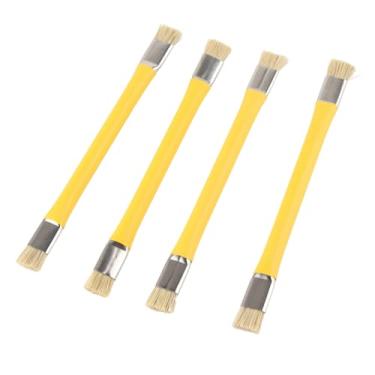 Imagem de Dioche Escova Anti-estática de Cabeça Dupla para Reparo e Solda de Telefones Celulares-escova Dura para Limpeza da Placa Principal Com Alça de Isolamento Não Deslizante-azul (Amarelo)