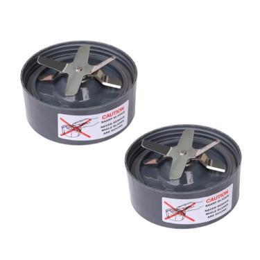 Imagem de LRFDRESS Pacote com 2 peças de reposição da lâmina do liquidificador compatível com o liquidificador Nutribullet Pro 900W e 600W